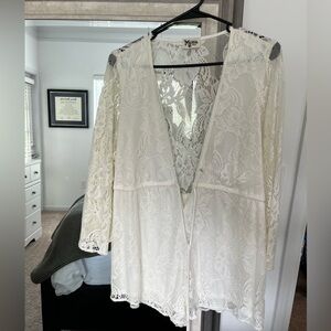 Show Me Your Mumu Lace Romper